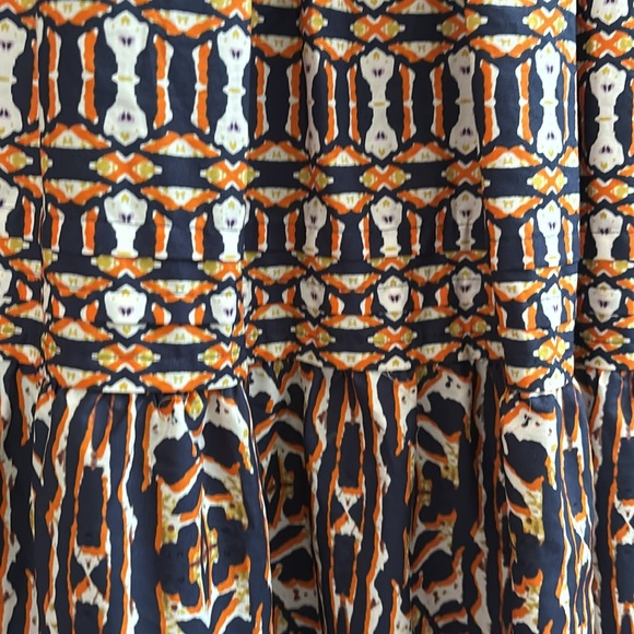 New with tags Maeve Anthropologie short sleeve tribal print maxi dress - Picture 7 of 13